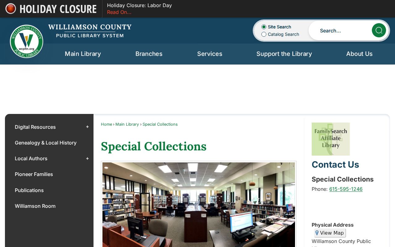 Brentwood city directory research at Williamson County Public Library Special Collections